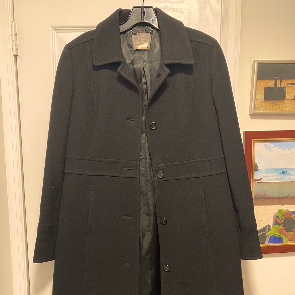 J Crew Double Cloth Wool Coat 12